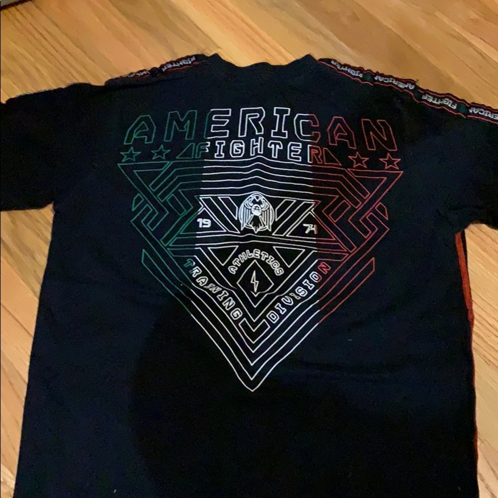 American fighter shirt for boys